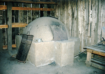 Un horno a Cobquecura