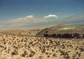 En el Altiplano.